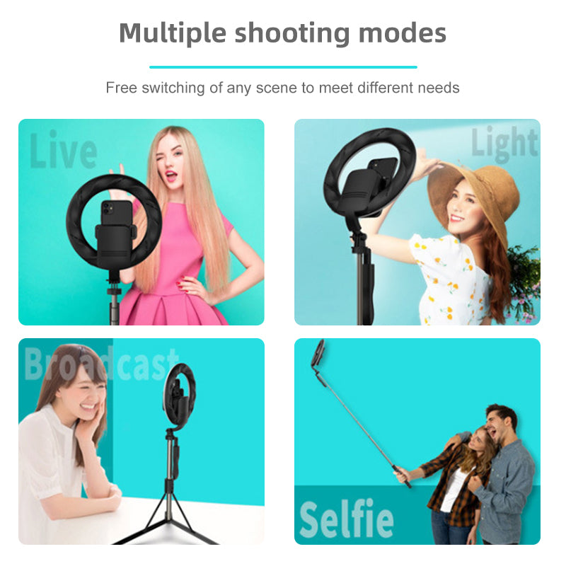 Illuminate Your Life with the 8-Inch LED Ring Light With Tripod Stand
